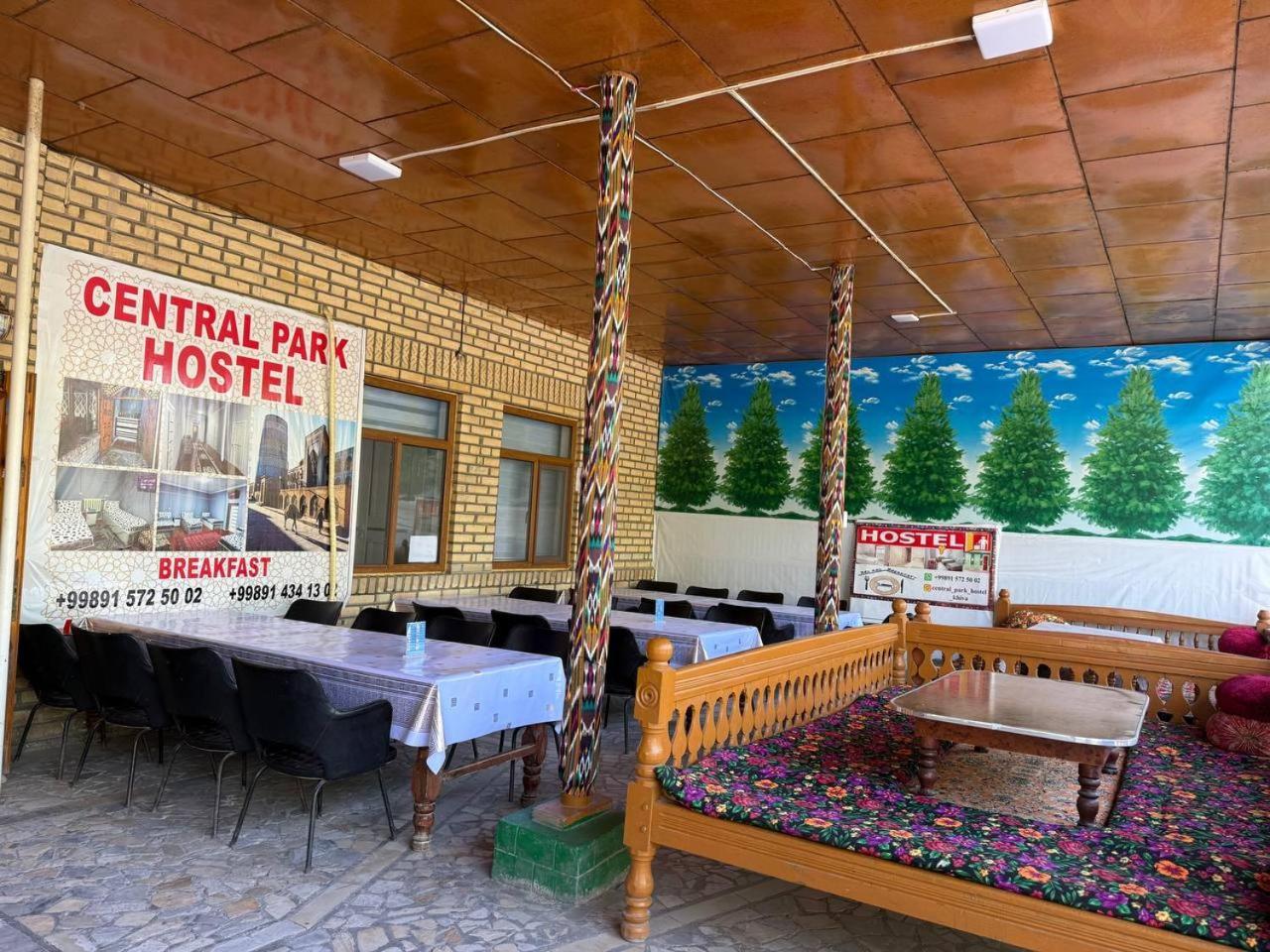 Central Park Hostel Khiva Bagian luar foto