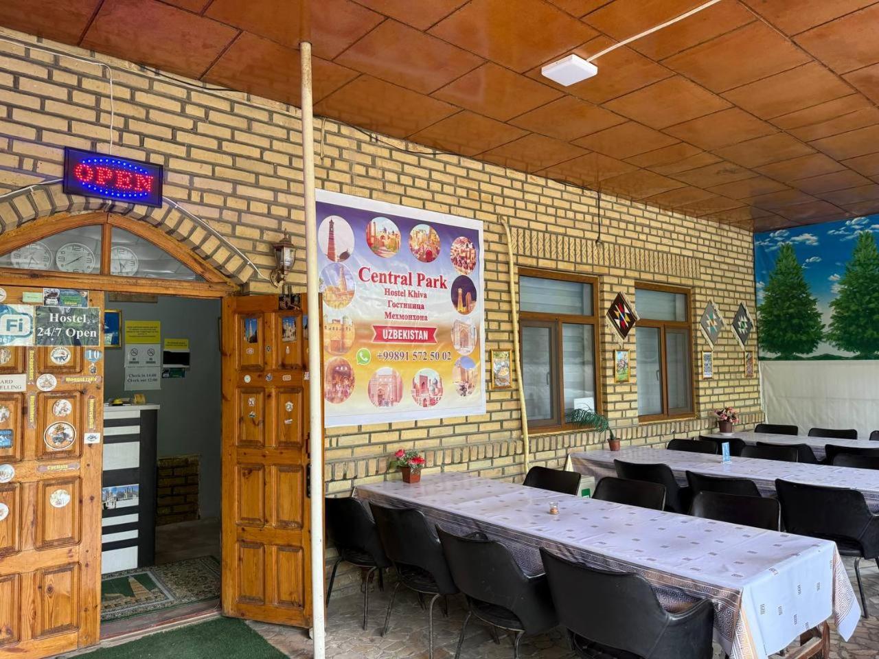 Central Park Hostel Khiva Bagian luar foto