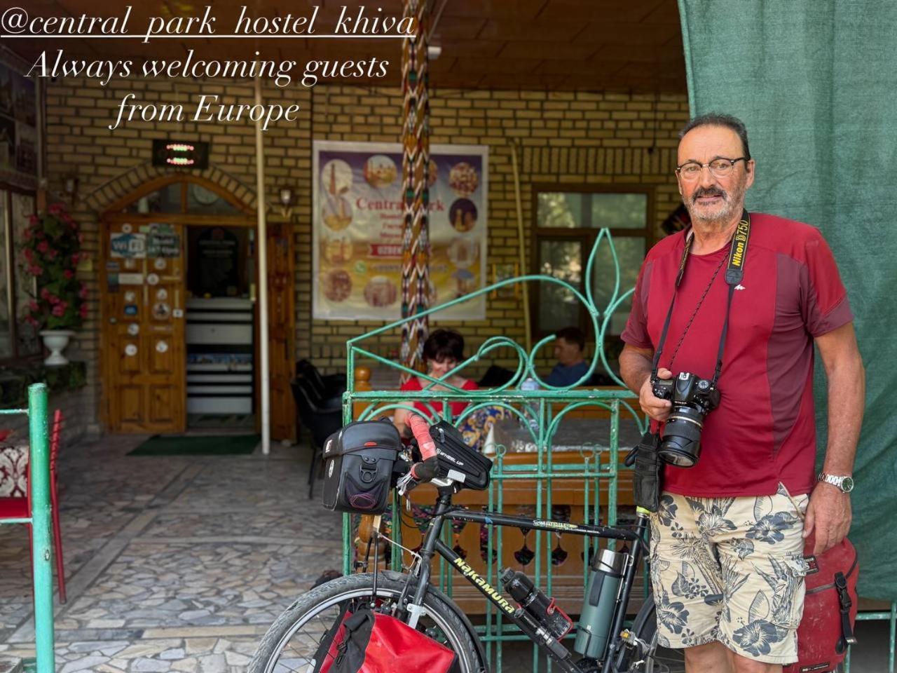 Central Park Hostel Khiva Bagian luar foto